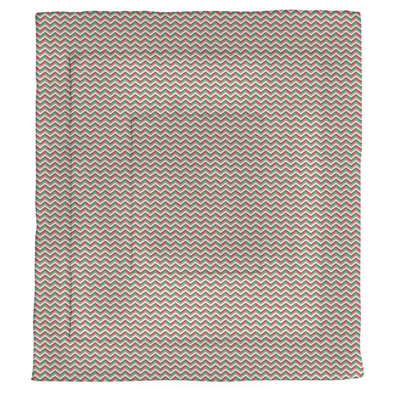 Polyester Comforter, Queen Comforter, Brown/Orange/Red