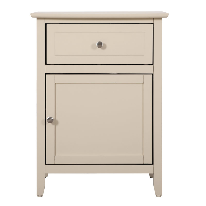 Table de chevet de charme, Beige