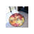 Multicolored Abstract Dot Patterned Round Woven Base Modern Decorative Carpet-951049610