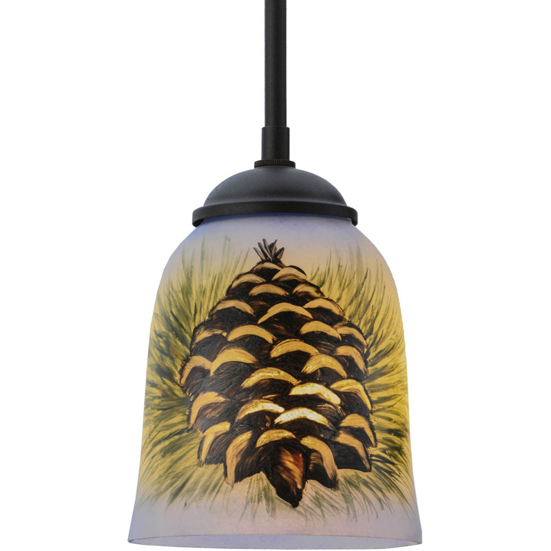 Rustic Lodge 1 - Light Pendant, 29.5" H x 5" W x 5" D