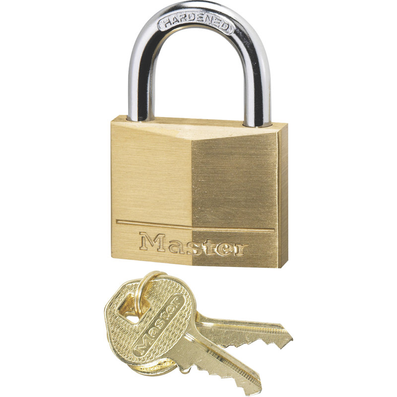Cadenas en laiton massif avec serrure maîtresse