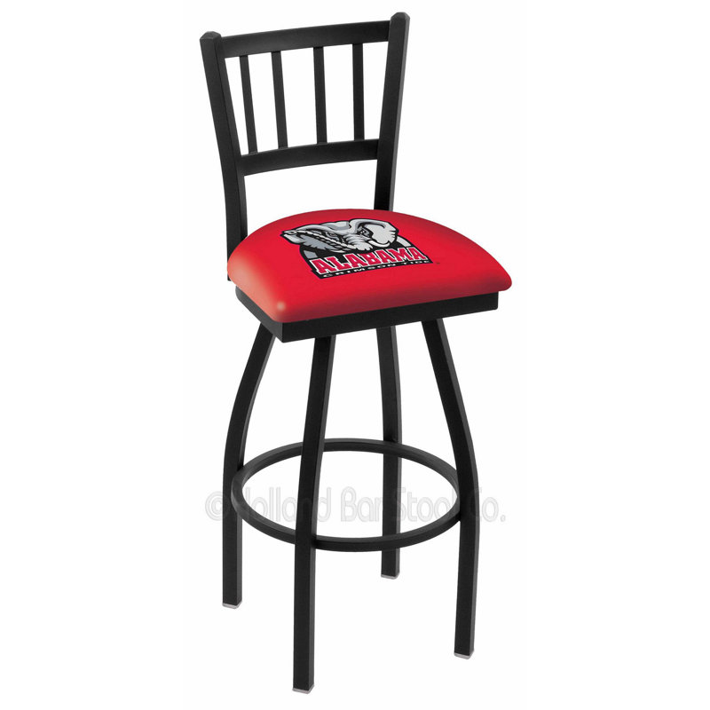 NCAA Swivel 25" Counter Stool, 30" Height, Alabama (Elephant)