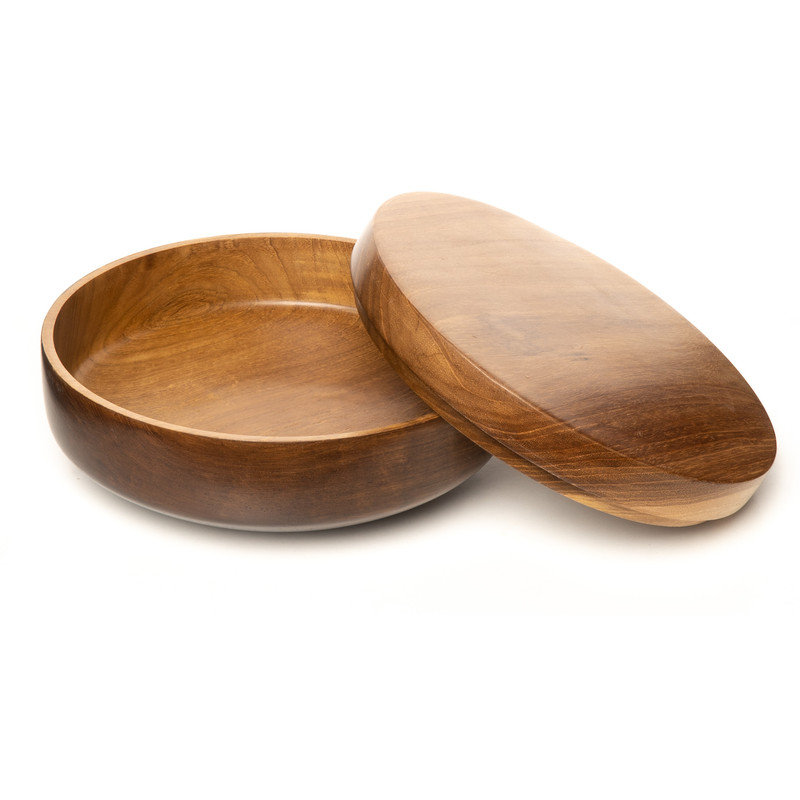 Two-Toned Efran Wooden Bowl - Jumbo 2-Pack