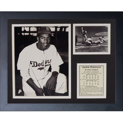 Souvenirs encadrée jackie robinson