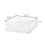 Table basse carrée en bois massif Modern Burlywood