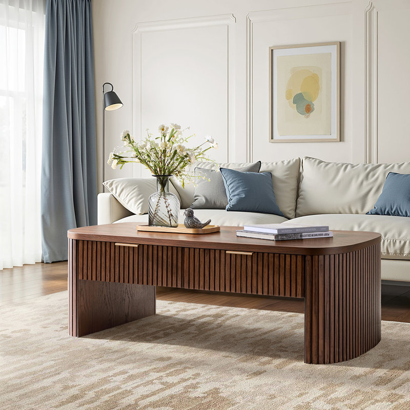 Filipo Coffee Table, Cocoa Walnut