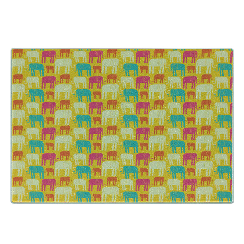 Multicolore planche à découper Ambesonne