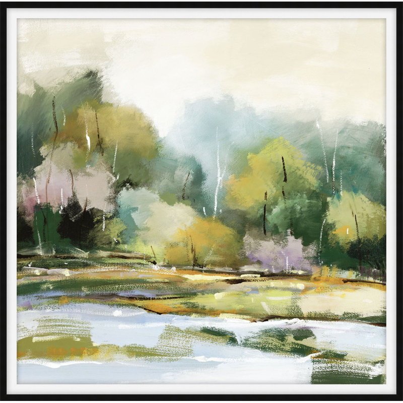 Flying Through The Meadow 1 Print by Art House Studios, 28" H x 28" W x 2" D