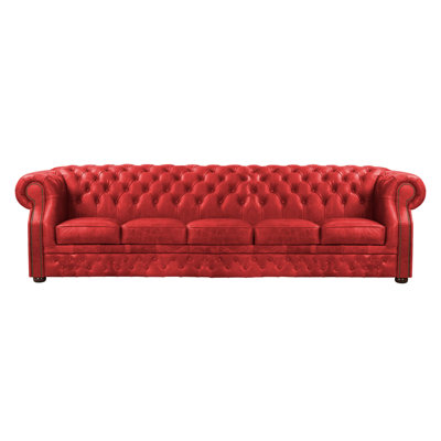 Tatelynn 3 Seater Genuine Leather Sofa