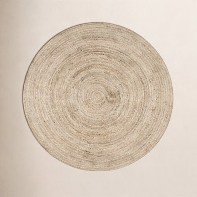 Natural Hand-Woven Jute Rug