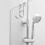 Frameless J-Hook Robe/Towel Hook Bathroom Towel Shower Glass Door Hook Stainless Steel Robe Hook In Brushed Gold 4-Pack-108678475