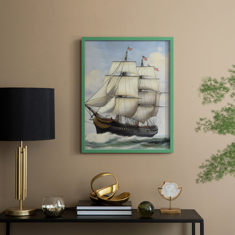 «NAUTICAL Series Lxx», H 21 po x l 17 po, Vert