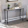 Sylvie 100Cm Industrial Style Slim Console Table With Metal Legs For Hallway and Living Room