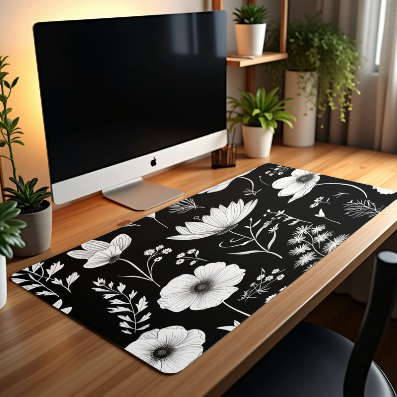 Polyester Desk Pad, 14.4x12.1