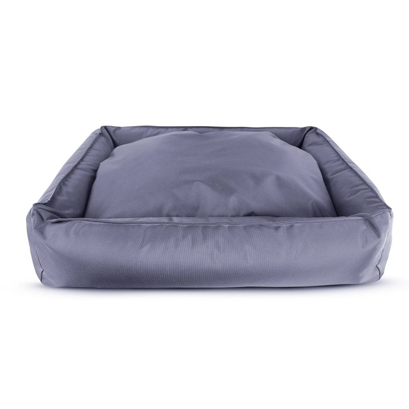 Lit pour chien Titan Citadel, Moyen (l 37 po x P 32 po x H 10 po), Gris bronze