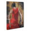 Spanish Flamenco Dancer In Abstract - Wrapped Canvas-55340550