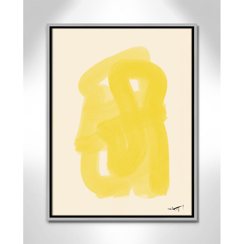 «Shillington Matin Dete Print» par N.Atelier, H 25,5 po x l 19,5 po, Argent argent