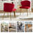 Euclid 29"H Modern Velvet Accent Chair with Tufted Back-841884799