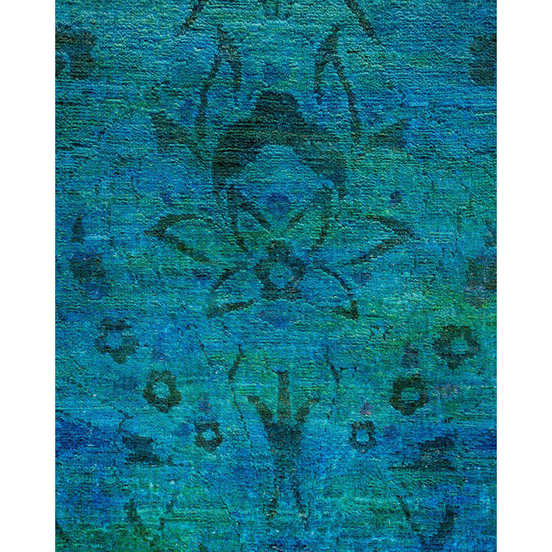 Fine Vibrance One-of-a-Kind 3' 0" X 5' 5" Hand Knotted Area Rug