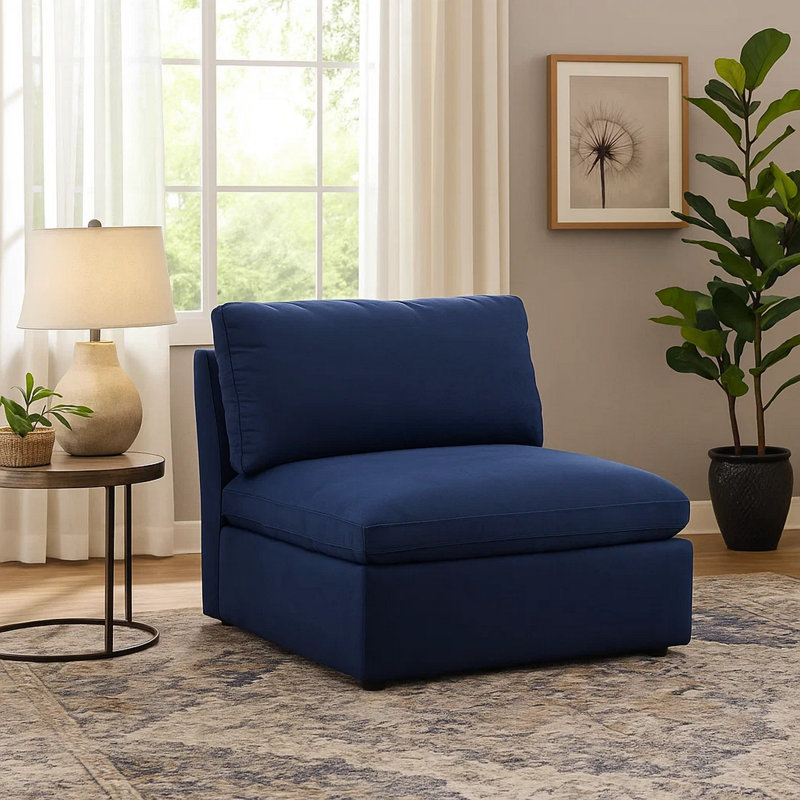 Fauteuil de chambre de 38 po Del Mar