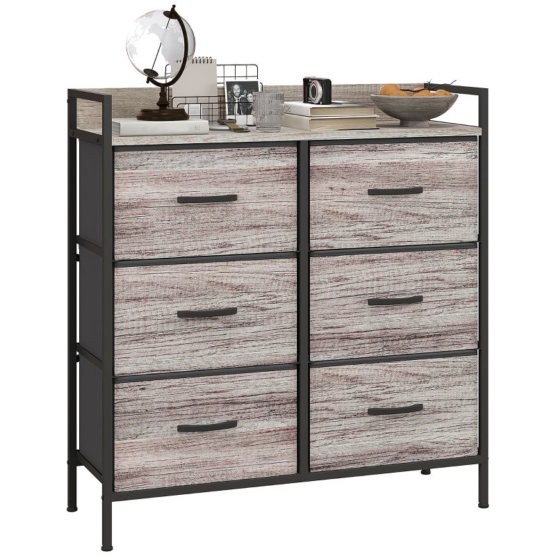 79 cm W Chest of 6 Drawers