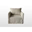 Vandenberg Linen Swivel Slipcovered Armchair-366145603