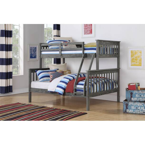 Harriet Bee Dubbo Solid Wood Standard Bunk Bed with Trundle by Harriet ...