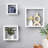 Floating Square Cube Shelves,Set of 3
