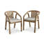 6 - Person Acacia Wood Patio Dining Set with Rectangular Table-633158761