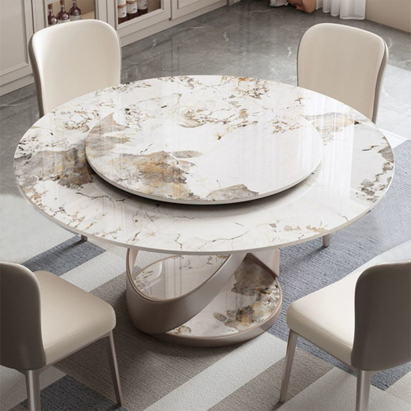 Ensemble de table de salle à manger Wymore 4 pièces Moran, H 29,92 po x l 59,06 po x P 59,06 po