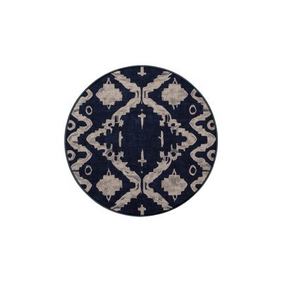 Machine Washable Gray Area Rug
