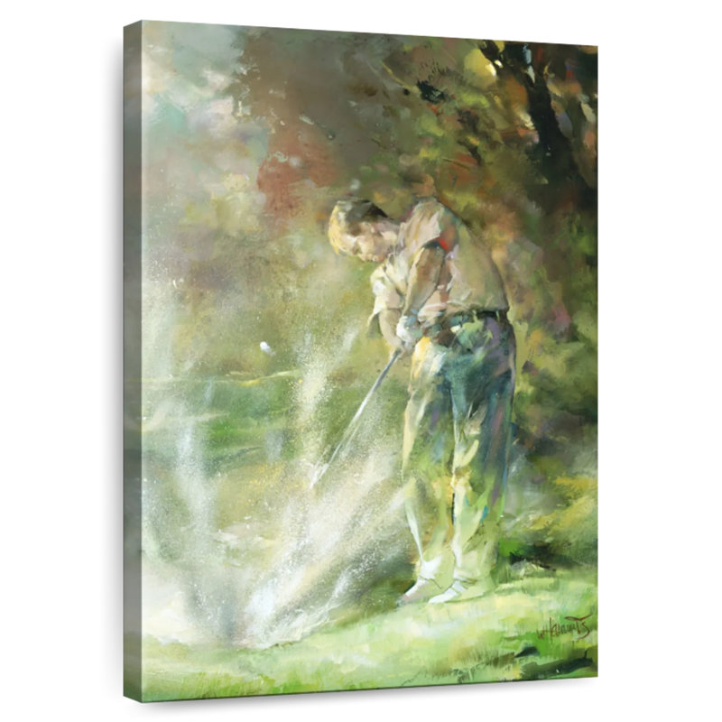 Sireci A Perfect Strike, 51" H x 34" W