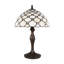 Goreville Traditional Tiffany Table Lamp with Multiple Circular Beads-1047993248-1053108357