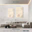 Avery Mid-Century brun abstrait III-108528885