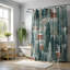 Xmas Town - Rideau de douche Premium-742114241