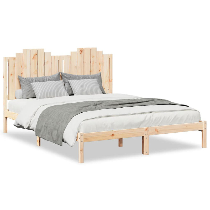 Solid Wood Bed