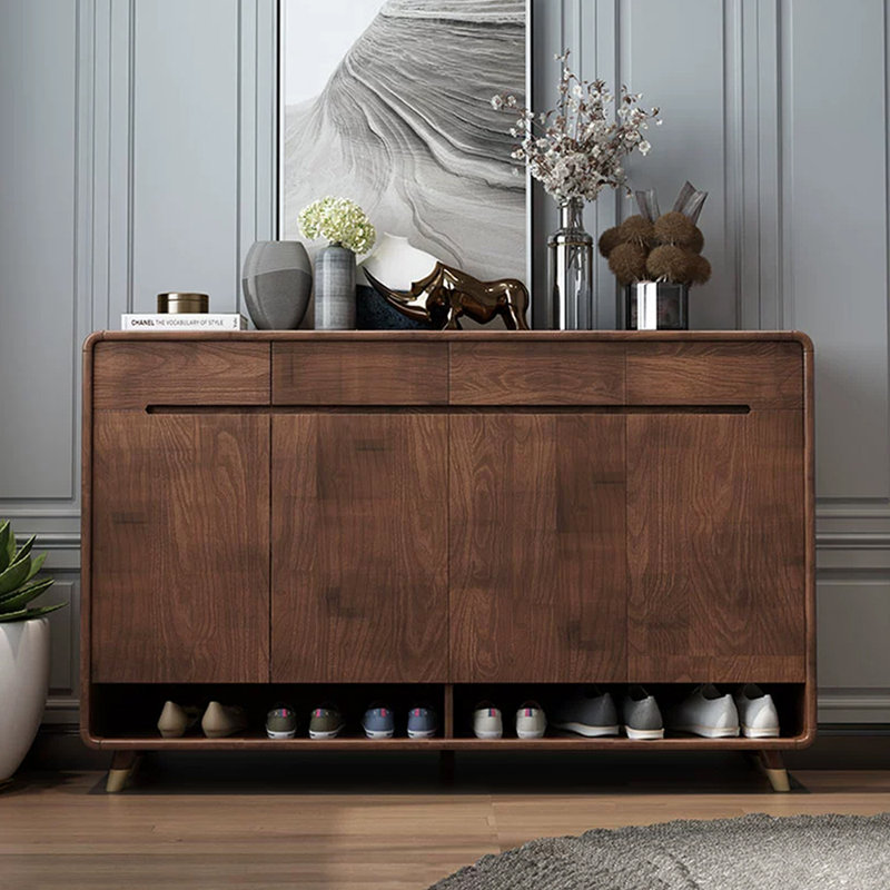 Rangement pour chaussures en bois manufacturé