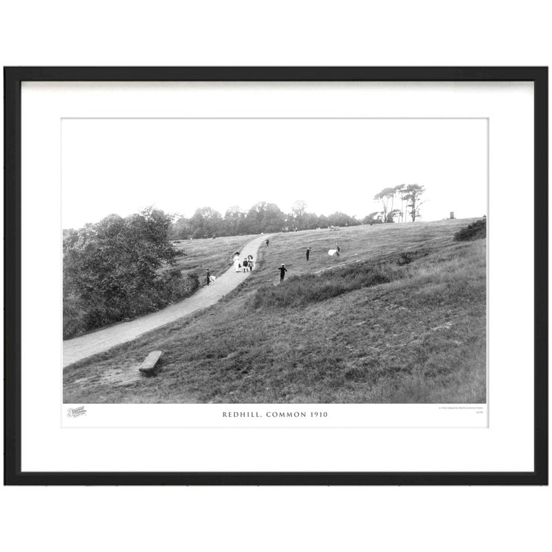 Redhill, Common 1910 by Francis Frith - Single Picture Frame Print, 40cm H x 50cm W x 2.3cm D