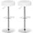Armīns Swivel Upholstered Faux Leather Adjustable Height Counter Stool with Steel Frame-857057-84175922