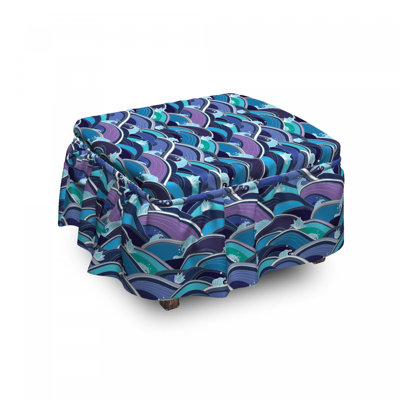 Housse pour waves de the sea lotus repose-pieds