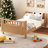 Wood Platform Bed with Rails-111912648-111912650