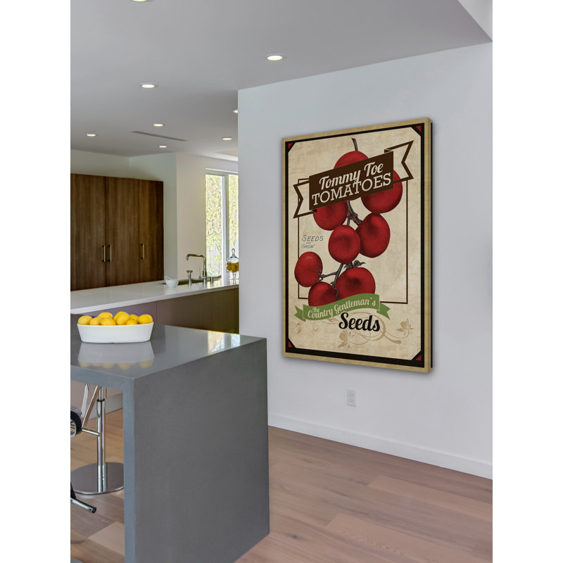 Tommy Toe - Wrapped Canvas Print, 46 cm H x 30 cm W x 4 cm D