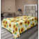 Drap plat à motif floral bohème Ambesonne