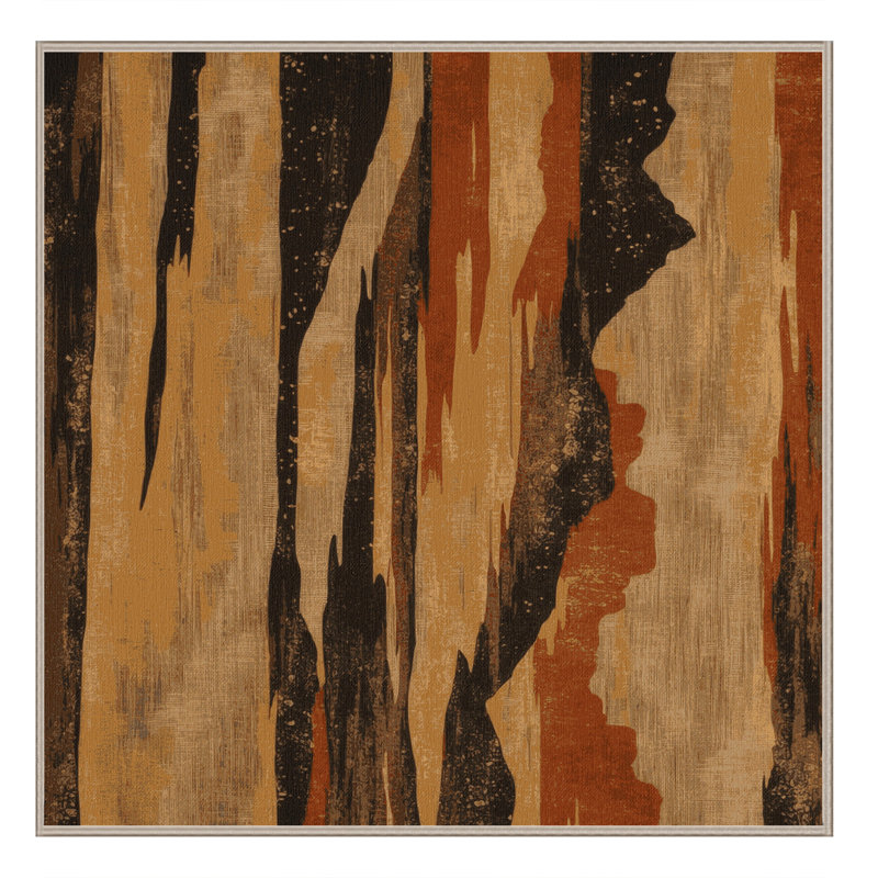Tidal Canyon Rug, Square 5'