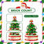 Ensemble de décorations de Noël pour boîtes de musique LEGO, 683 pièces