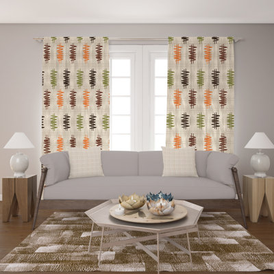 Vilan Room Darkening Curtain Pair