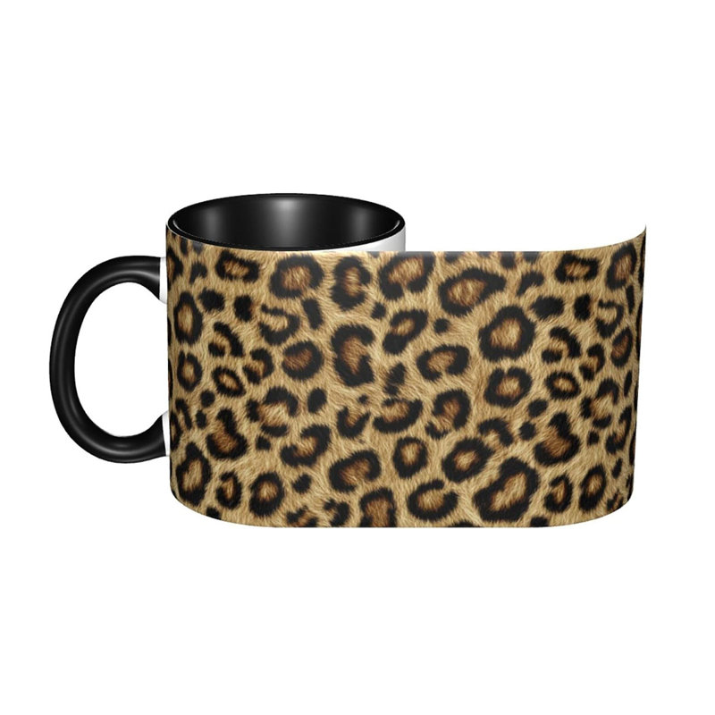 Leopard Print Coffee Mug 11oz Ceramic Cup