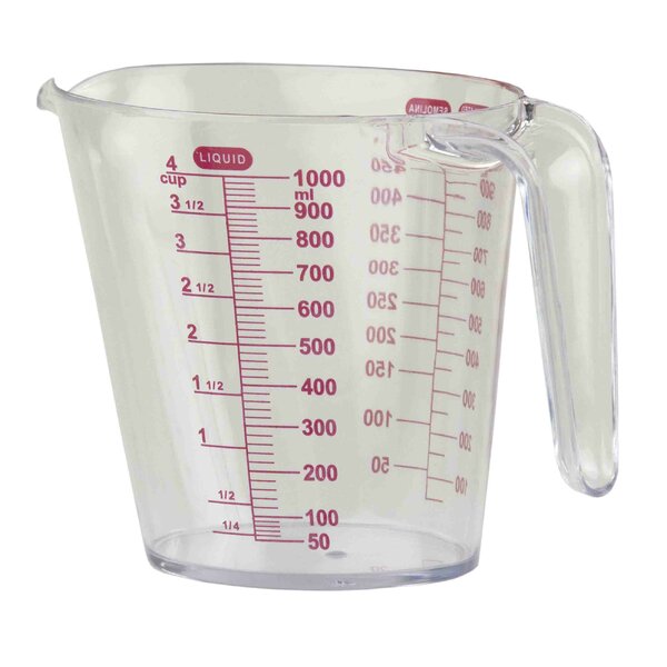 Wet Measuring Cup Polycarbonate 64 oz - SANE - Sewing and Housewares