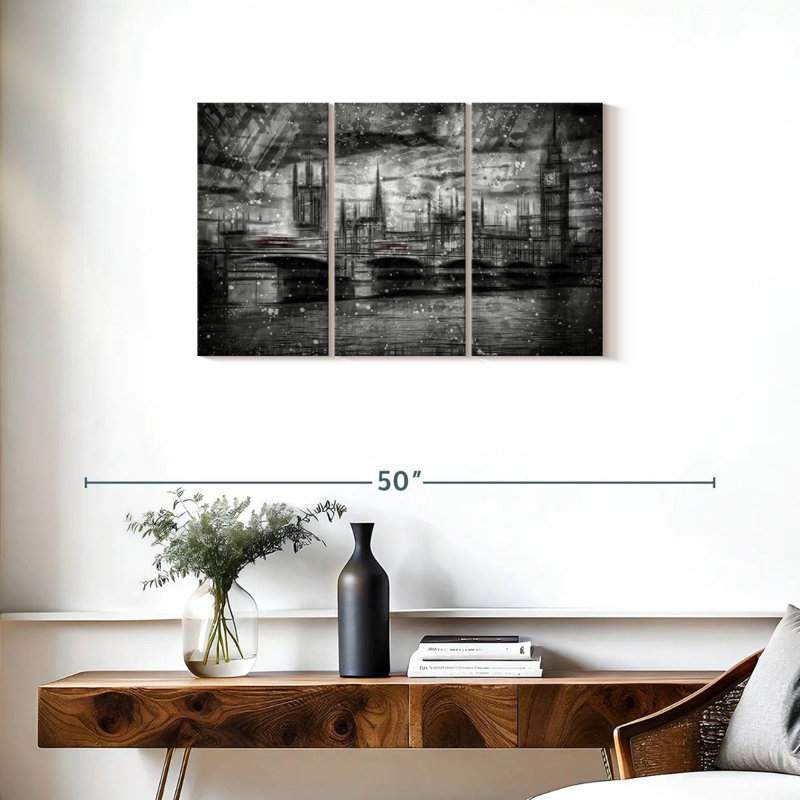 Sebbie London Dynamic Shapes, 20" H x 33" W