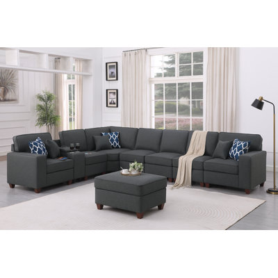 Henry Chenille Upholstered Sofa